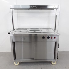 Dry Bain Marie Hot Cupboard With Heated Gantry