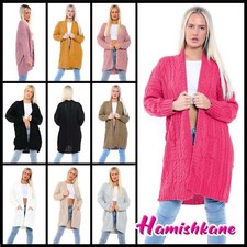 Oversized Cape Cardigan Womens