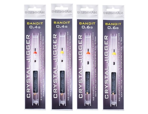 Drennan crystal jigger rigs - crystal,