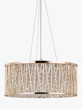 John Lewis Emilia Large Crystal Ceiling Light, Gold(see description)