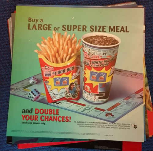 Mcdonalds promotional - mcdonalds,