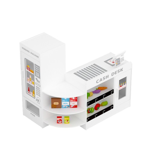 Pretend play market - play, stand