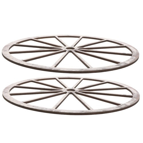 Wooden wagon wheel - wagon,