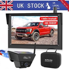 AUTO-VOX Solar Magnetic Wireless Rear View Reversing Camera 5" 1080P HD Monitor