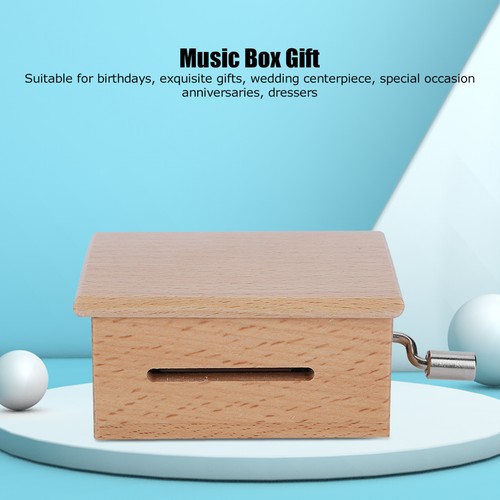 Note handcranked wooden - note,
