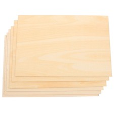 6PCS Unfinished Wood Pieces