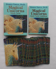 Magical Unicorns Oracle Cards by Doreen Virtue Ph.D Deck and Guidebook Complete