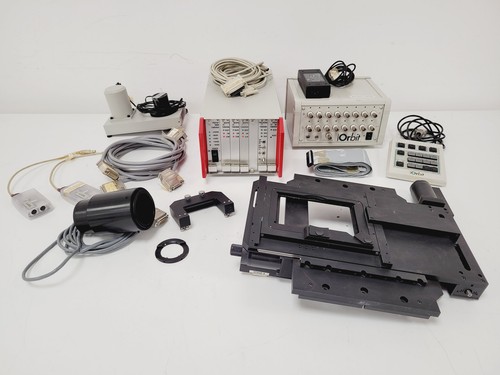 Ludl microscope stage - microscope,
