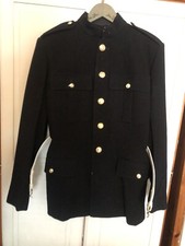 British Royal Marines Officers Full Dress Uniform 1950’s Jacket, Trousers & Belt