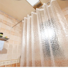 EXTRA LONG EVA SHOWER CURTAIN