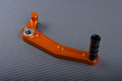 Orange aluminium gear - aluminium,