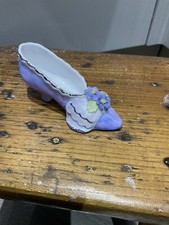 Vintage ornamental shoe royale Stratford Compton & woodhouse 1994 porcelain 