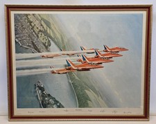 Red Arrows Signed Print By