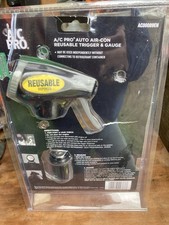 A/C Pro  Auto Freeze R-134A Air Conditioning Reusable Trigger Dispenser & Gauge