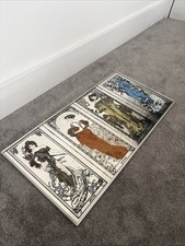 Set Of 4 , Alphonse Mucha 'Four Seasons' Vintage Art Nouveau Mirror for Women