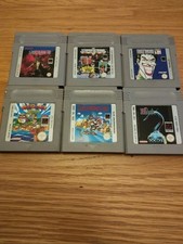 Retro Gameboy Games Bundle: Batman, Gremlins 2, Wario Land, Hook, WWF, SML