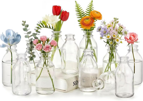 Pcs small glass bud - 12,