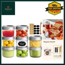 Clear Mini Mason Jars 120ml