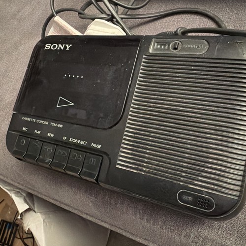 Sony tcm 818 cassette player - tcm-818,