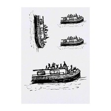 4 x 'Canal Boat' Temporary