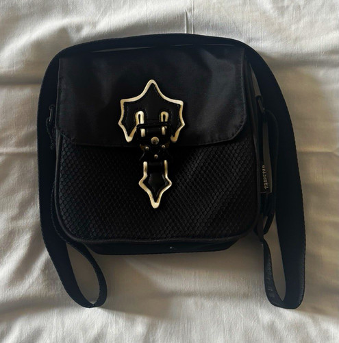 Black trapstar bag pouch very - black, bag/pouch.