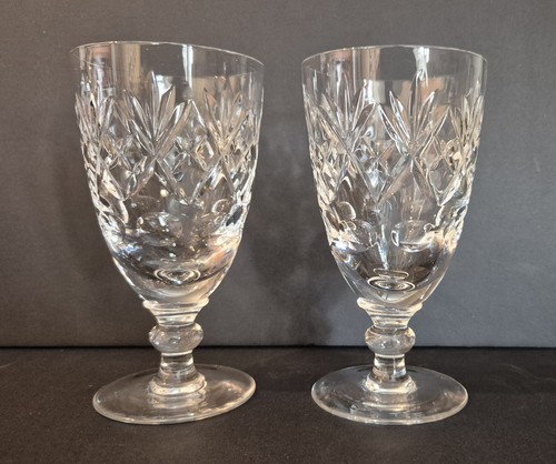 Pair webb corbett crystal - webb,