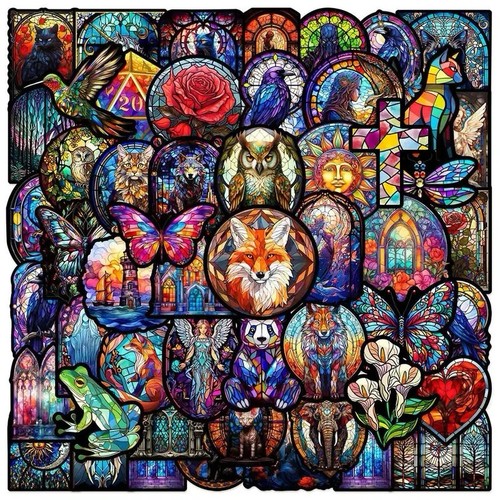 25pcs random gothic stained - 25pcs,