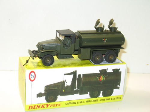 Dinky toys gmc tank - dinky, toys,