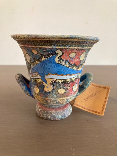 Hand painted greek - greek, urn
