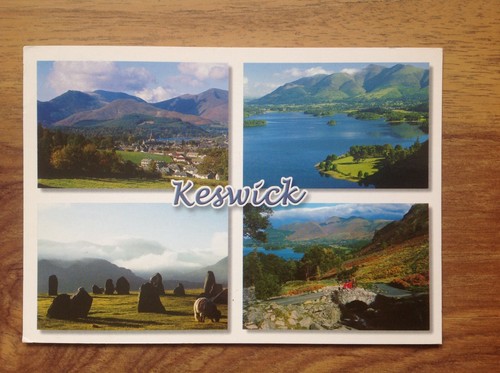 Postcard keswick cumbria - keswick, ,
