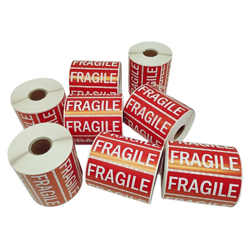 New fragile parcel labels - new,