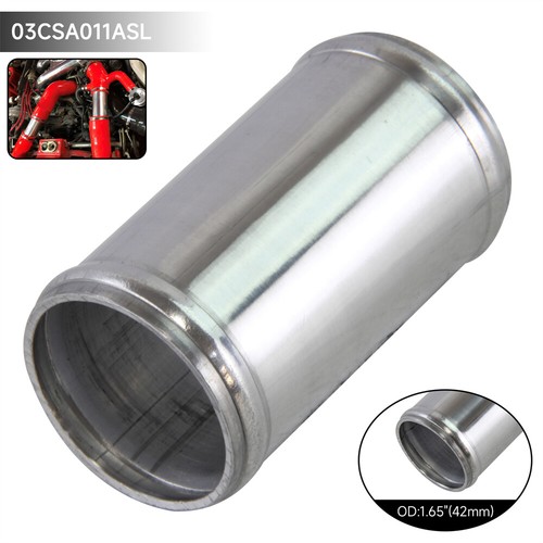 Aluminum hose adapter tube - aluminum,