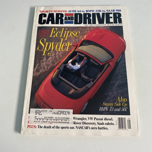 1996 may car and driver - 1996,