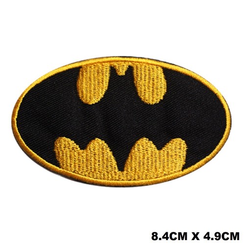 Batman logo iron sew patch - logo, iron/sew