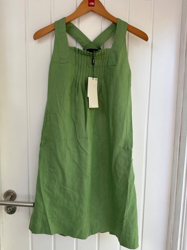 Zara linen pinafore dungaree - zara, pinafore/dungaree