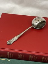 Antique R & P Silver Plated Sugar Sifting Spoon