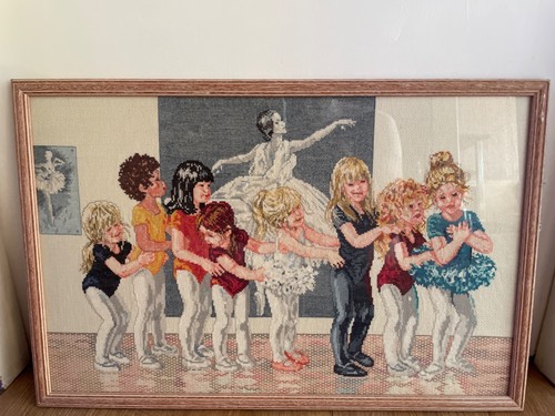 Vintage cute ballerinas cross - ballerinas,