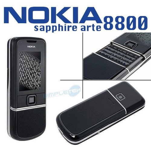 Nokia 8800 sapphire arte - nokia, black