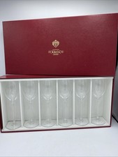Set Of 6 Krug Reims Champagne Flute Coupe Glasses Boxed