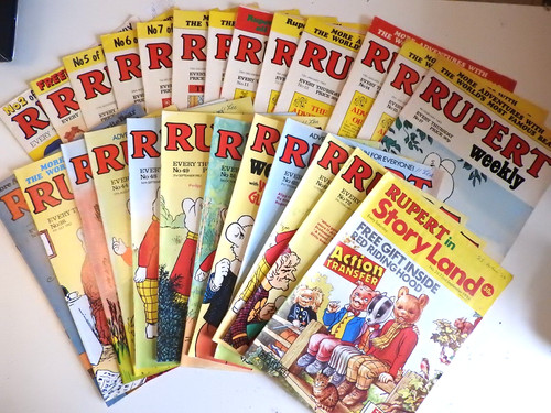 Rupert weekly comics - weekly, x