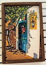 Handcrafted 3D Diorama Wall Art – Spanish Street Scene by Maxó Rennella