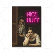 Funny Altered Nice Butt Neon