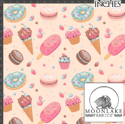 Sweets ice cream macaroons - sweets.,