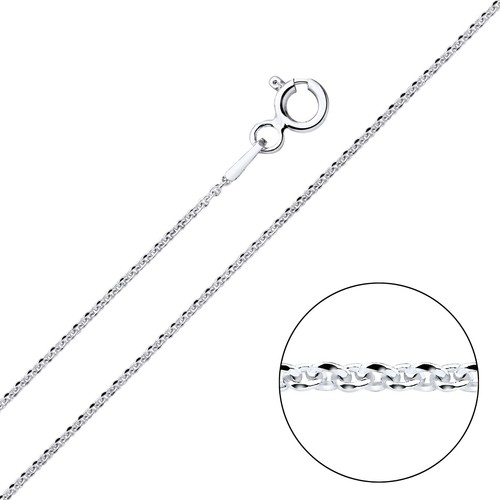 925 sterling silver rolo - silver,