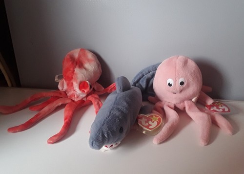Beanie babies shark crunch - ty,