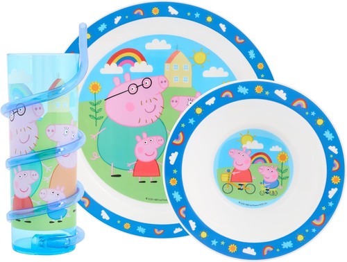 Plate bowl straw tumbler - bowl,