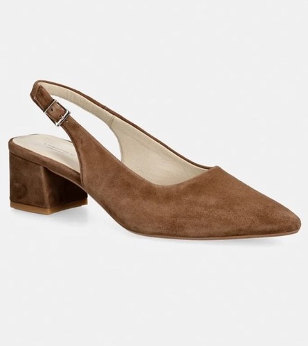 Vaneli liette suede slingback - vaneli,