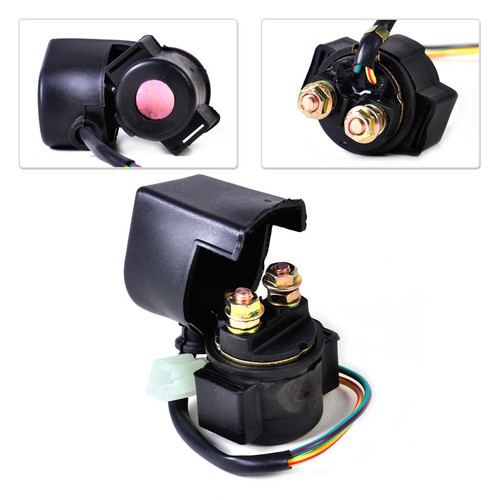 Starter motor solenoid relay - starter,