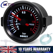 12V Universal LED Turbo Boost Meter PSI Pressure Gauge Digital Display Pointer