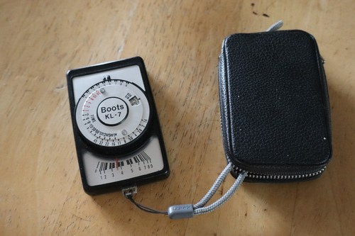 Vintage boots light meter - vintage,
